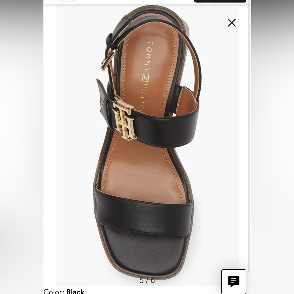 TOMMY HILFIGER- BNWOT Toliza Slingback Sandals size 8 B